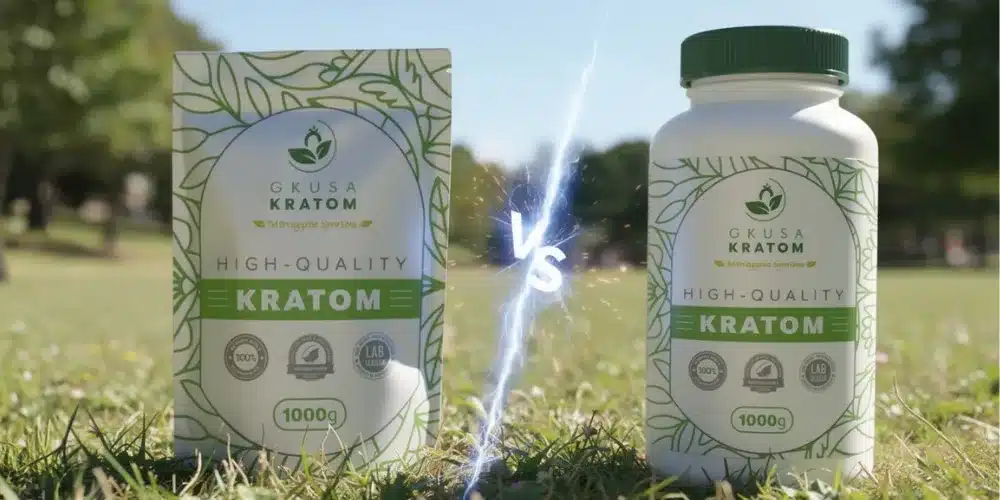 kratom capsules vs powder