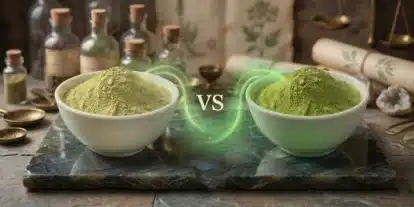 White Borneo vs Green Borneo