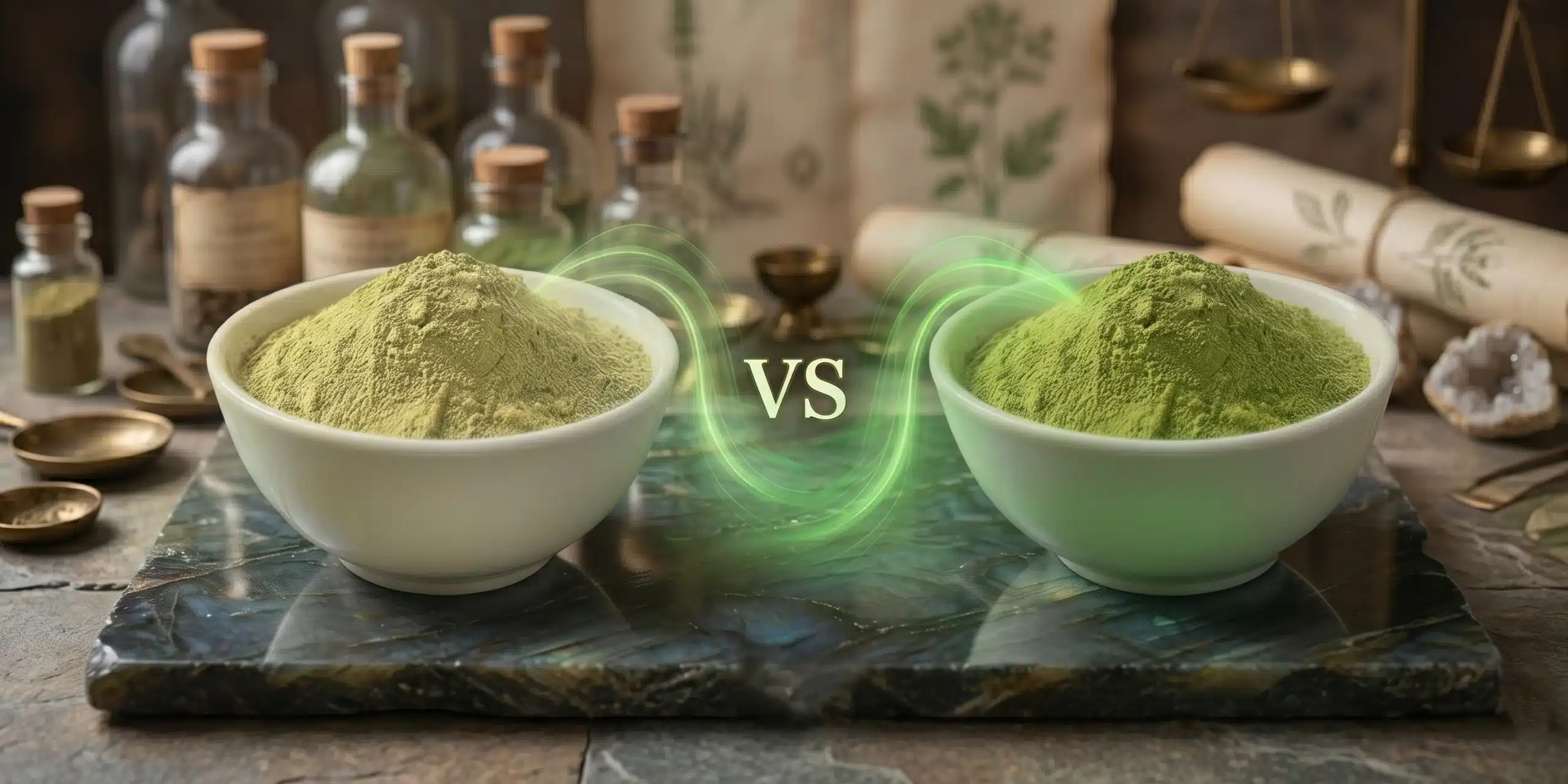 White Borneo vs Green Borneo